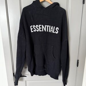 Fear of God Essentials Black Hoodie